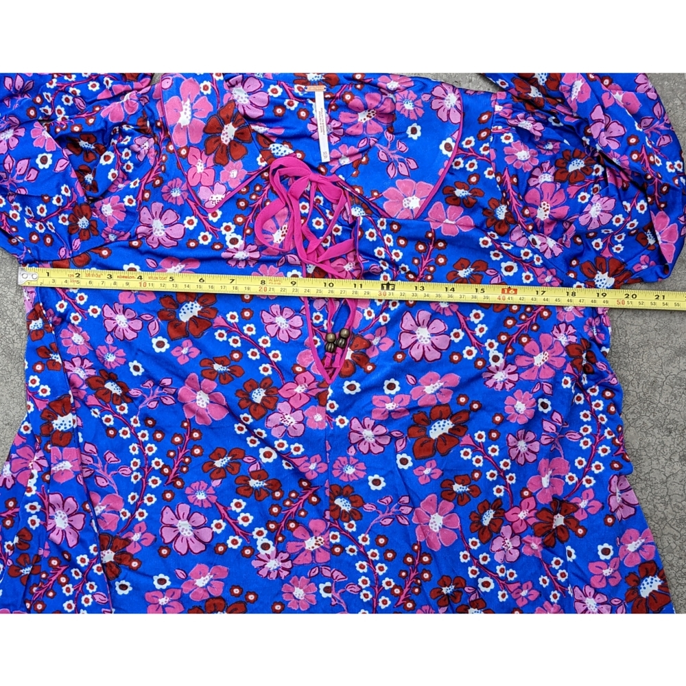 Free People Daisy Jane Floral Shift Dress - Picture 8 of 16